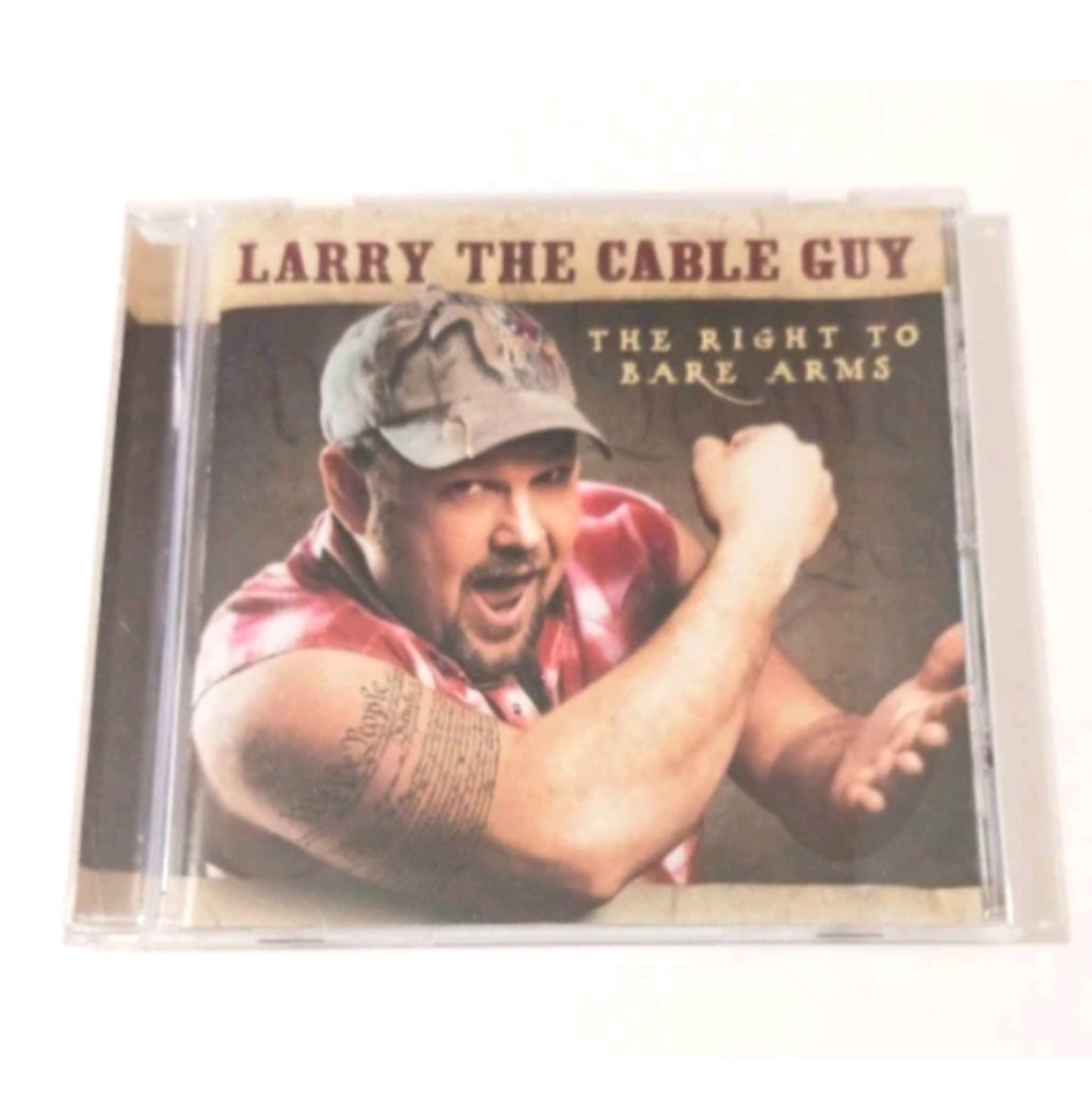 Larry the Cable Guy CD "The Right to Bare Arms" Stand-Up Live Comedy 2005